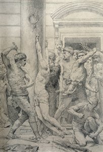 La Flagellation du Christ, c.1881 - William Adolphe Bouguereau